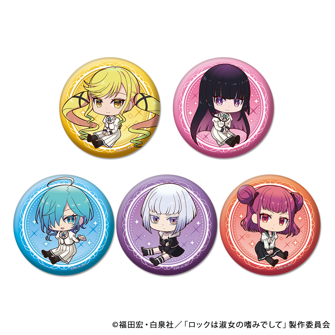 ぺたん娘缶バッジ
